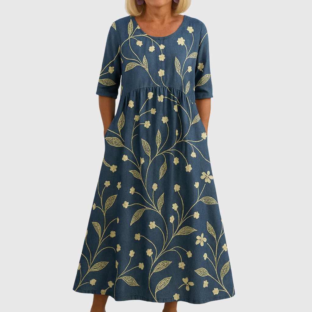 Eliza | Casual Midi Dress